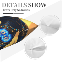 Funda de cojín con diseño de diosa exótica - OkOmall