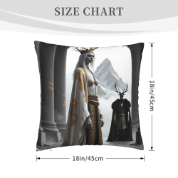 Mystical Forest Plush Pillow Cover - Okomall