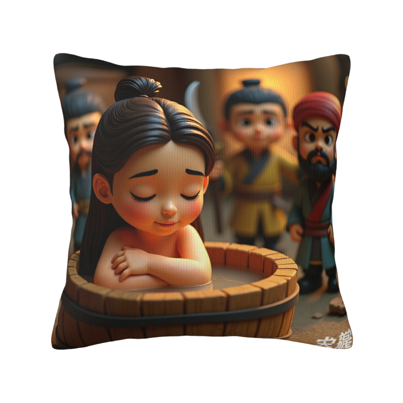 Taie de coussin en peluche Forêt de Rêve - Okomall