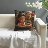 Taie de coussin en peluche Forêt de Rêve - Okomall