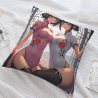 可愛少女風毛絨抱枕套 - Okomall