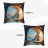 Funda de Almohada de Peluche con Tema de Bosque Encantado - Okomall