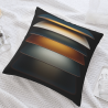 Housse de coussin en peluche dégradé - Okomall