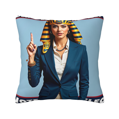 Confident Double-Sided Fashion Plush Pillow Cover - Okomall