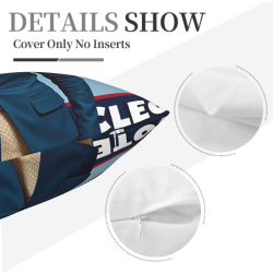 Funda de Almohada de Peluche con Diseño de Moda y Confianza de Doble Cara - Okomall