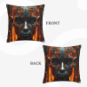 Housse de coussin en peluche style cyberpunk - Okomall