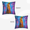 Dreamy Neon Double-Sided Plush Pillow Cover - Okomall