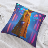 Plüschkissenbezug Doppelseitig Fantastischer Neon-Effekt - Okomall