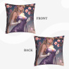 Housse de Coussin en Peluche 'Dreamy Girl' - Okomall
