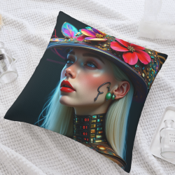 Funda de cojín de felpa cyberpunk - Okomall