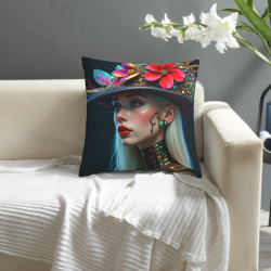 Housse de coussin en peluche cyberpunk - Okomall