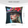Housse de coussin en peluche cyberpunk - Okomall