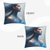 Coussin en peluche abstrait - Okomall