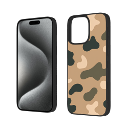 迷彩iPhone 15 Pro/Pro Max手机壳 - okomall