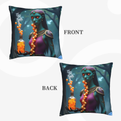 Housse de coussin Elfe Double Face - 18x18 pouces | Okomall