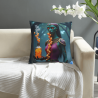 Doppelseitiger Elfen-Kissenbezug - 18x18 Zoll | Okomall