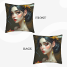 Dreamy Girl Plush Pillow Cover - Okomall