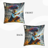 Dynamic Street Musician Plush Pillow Cover - Okomall
