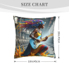 Dynamic Street Musician Plush Pillow Cover - Okomall