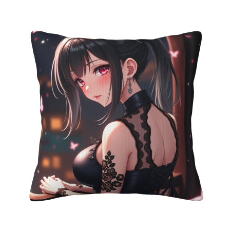 夢幻少女毛絨抱枕套 - Okomall