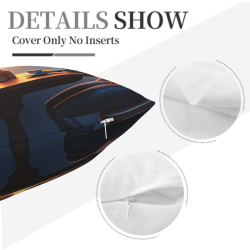 Housse de coussin en peluche futuriste pour couples - Okomall
