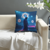 Funda de Almohada de Peluche 'Paseo Nocturno' - Okomall