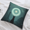 Enchanted Forest Plush Pillow Cover - Okomall