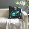 Housse de coussin en peluche Fée de la Forêt Enchantée - Okomall