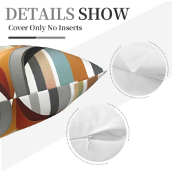 Funda de cojín de peluche con retrato abstracto de mujer - Productos para el hogar Okomall