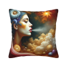 夢幻星空美人毛絨抱枕套 - Okomall
