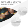 Funda de cojín de felpa con la diosa de exotismo - Okomall