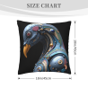 Housse de coussin à plumes mécaniques - Okomall