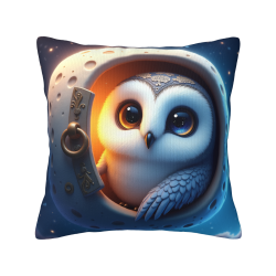 星空猫のплюшевая подушка - Okomall