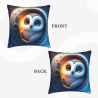 Housse de Coussin Peluche Chat Etoilé - Okomall