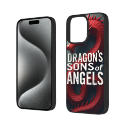 Coque pour iPhone 15/15 Pro/15 Pro Max à motifs d'écailles de dragon - OKOMALL