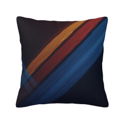 Funda de cojín de felpa geométrica - Okomall