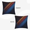 Housse de coussin en peluche géométrique - Okomall