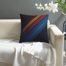Copri cuscino in peluche geometrico - Okomall