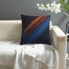 Housse de coussin en peluche géométrique - Okomall