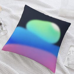 漸變色毛絨抱枕套 - Okomall