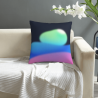 Housse de coussin en peluche dégradée - Okomall