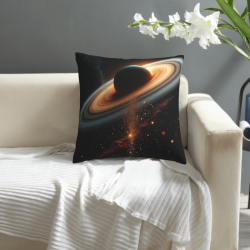 Sternenhimmel-Fleece-Kissenbezug - 18x18 Zoll | Okomall