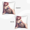 Housse de coussin en peluche pour fille mignonne - Okamall
