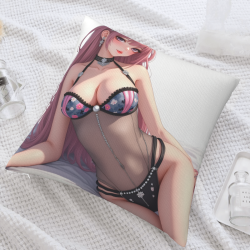 Funda de cojín de peluche para chica kawaii - Okamall