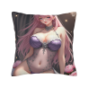Housse de coussin en peluche Dreamy Girl - Okomall