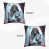 Traumhafte Mädchen-Plüsch-Kissenbezug - 18x18 Zoll | OKOMALL