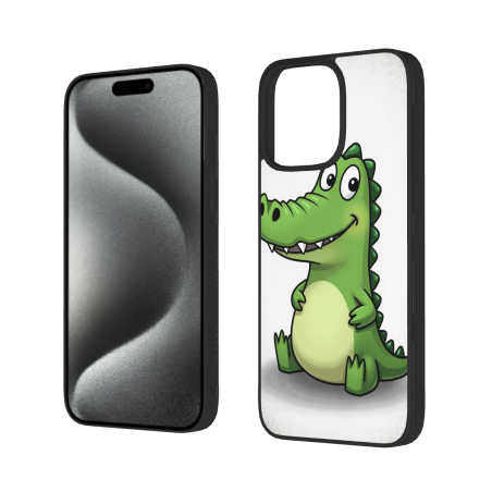 Cute Dinosaur iPhone 15/15 Pro/15 Pro Max Case - OKOMALL