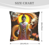 Avalokiteshvara Plüschkissenbezug - 45x45 cm | OKOMALL