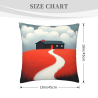 Housse de coussin en peluche double face - Okomall