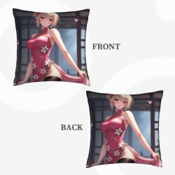 Federa Cuscino Peluche Anime Ragazza - Okomall